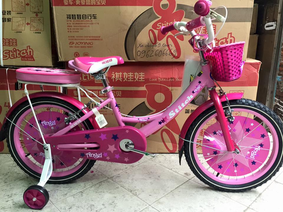Xe đạp trẻ em cho bé từ 2 tuổi trở lên giúp bé phat triển chiều cao chí tuệ